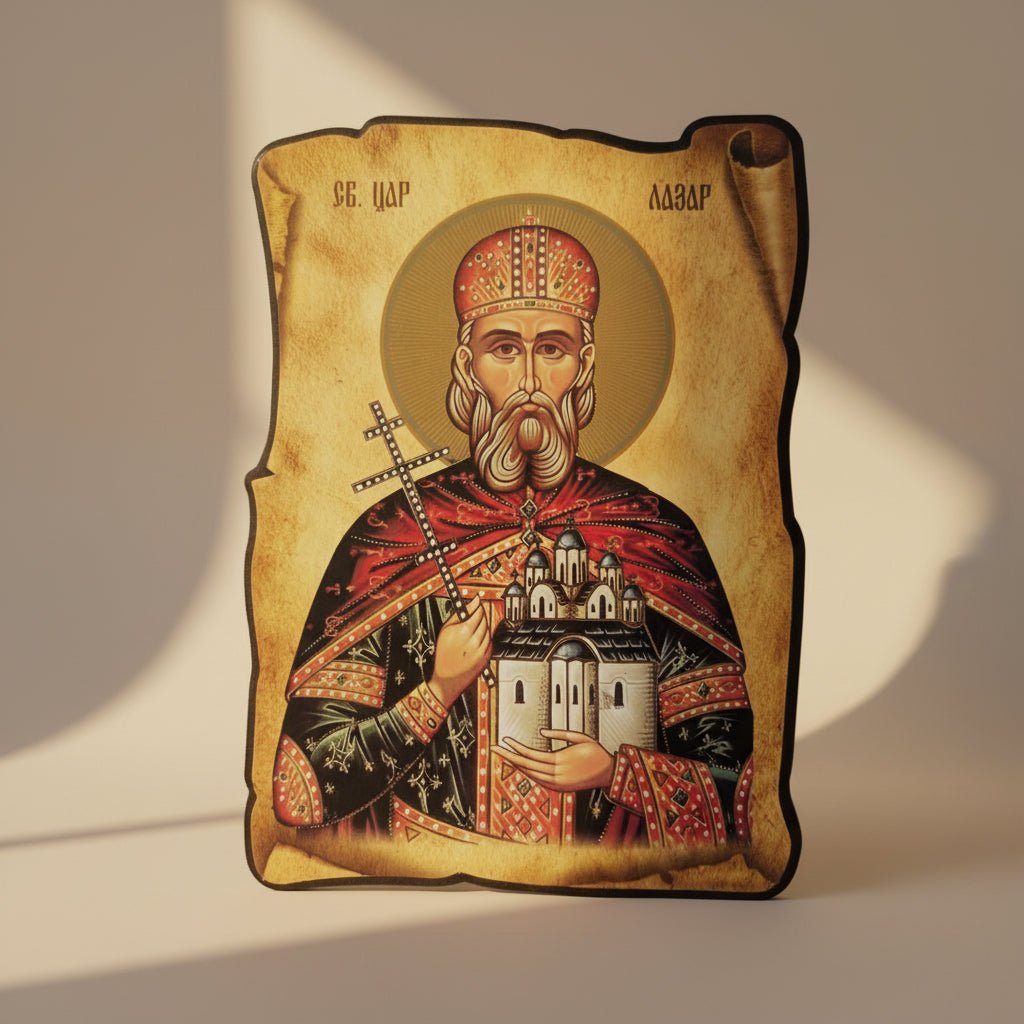 Ikone Sveti Car Lazar (16x11.5 cm) - svetazvezda