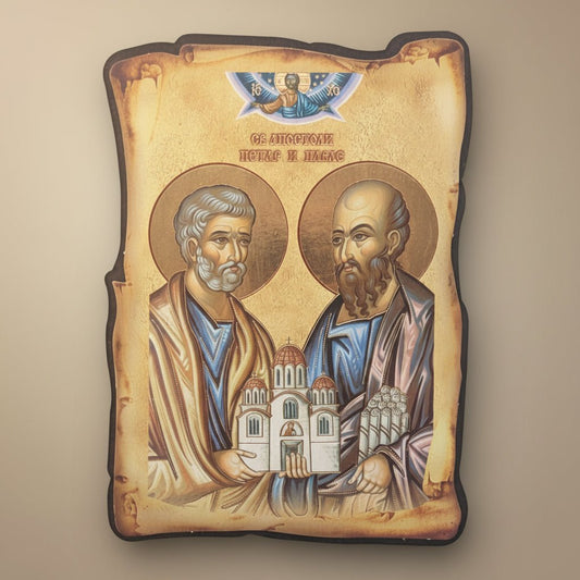 Ikone Sveti Petar i Pavle (16 x 11,5 cm) - svetazvezda