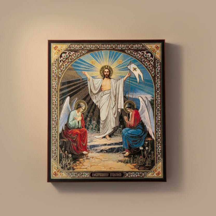 Ikone Vaskrsenje Hristovo – Orthodoxe Heiligenikone 24x20 - svetazvezda