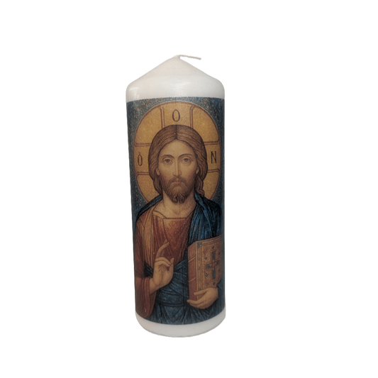 Isus - Hristos - Kerze – Ein Licht der Auferstehung und Erlösung - svetazvezda