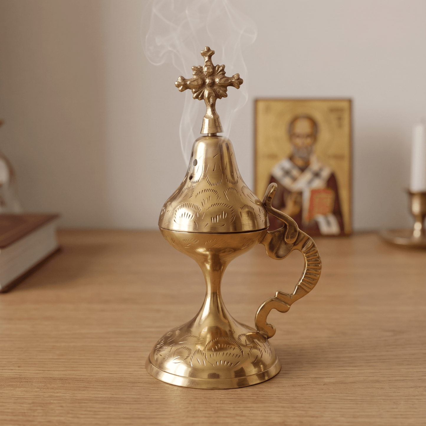 Kadionica für serbisch - orthodoxen Weihrauch 6 - svetazvezda