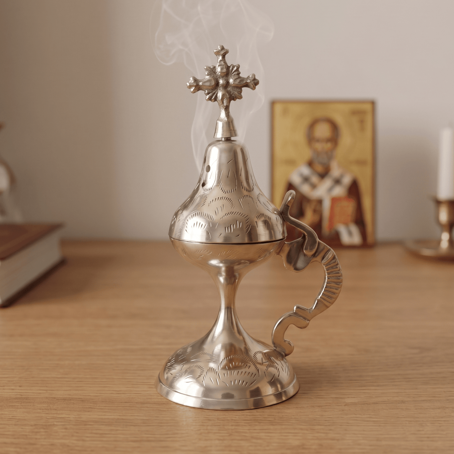 Kadionica für serbisch - orthodoxen Weihrauch 6 - svetazvezda