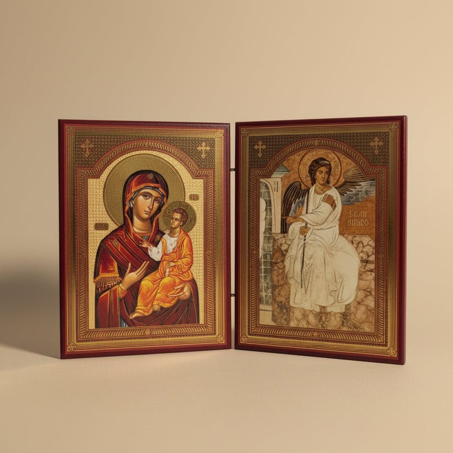 Presveta Bogorodica & Beli Anđeo (21 x 31,5) - svetazvezda