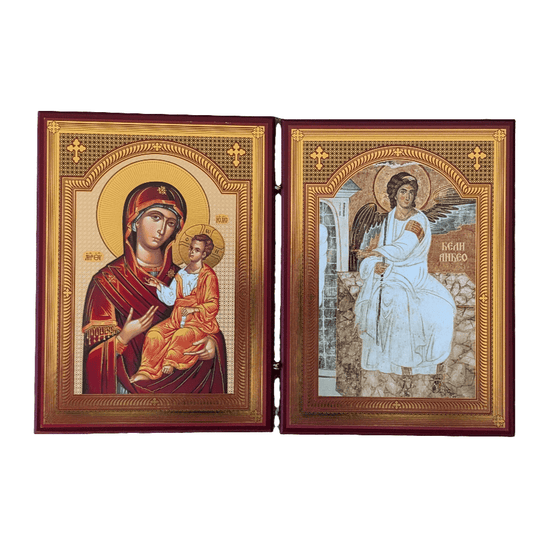 Presveta Bogorodica & Beli Anđeo (21 x 31,5) - svetazvezda