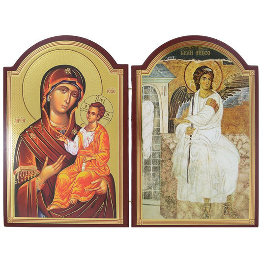 Presveta Bogorodica & Beli Anđeo (29,5 x 39,5 cm) - svetazvezda