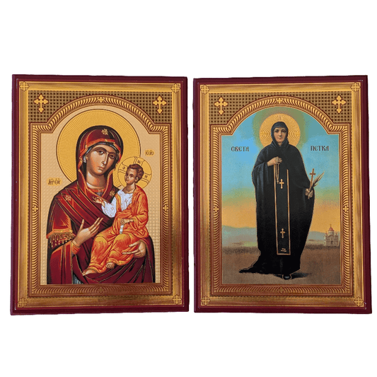 Presveta Bogorodica & Sveta Petka (21 x 31,5) - svetazvezda