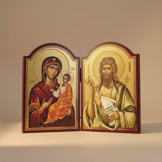 Presveta Bogorodica & Sveti Jovan (29,5 x 39,5 cm) - svetazvezda