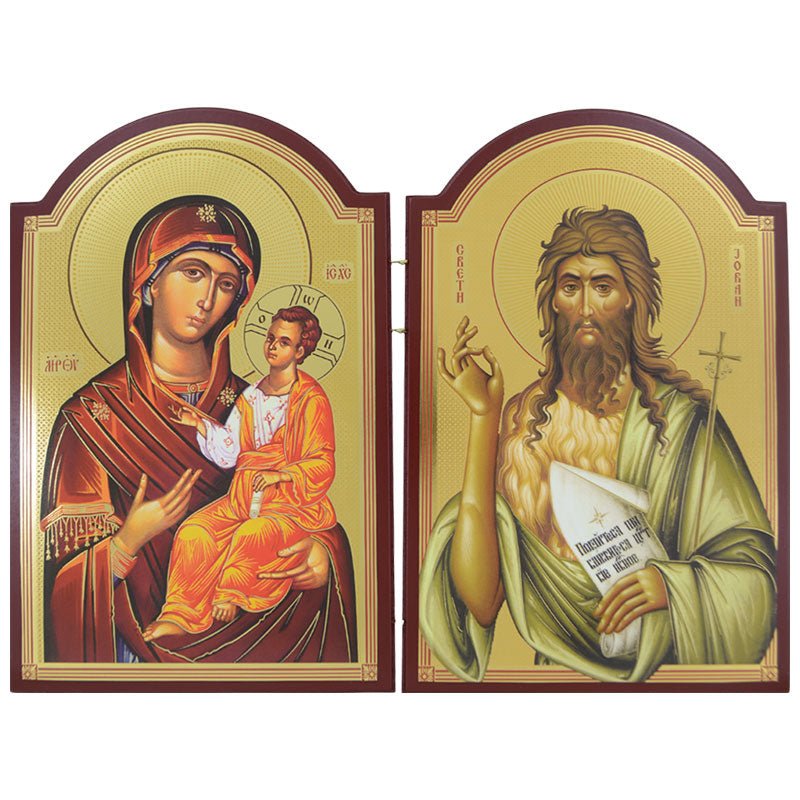 Presveta Bogorodica & Sveti Jovan (29,5 x 39,5 cm) - svetazvezda