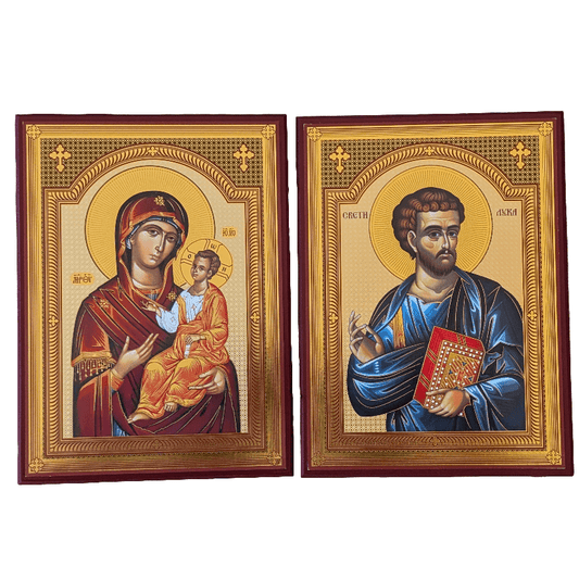 Presveta Bogorodica & Sveti Luka (21 x 31,5) - svetazvezda