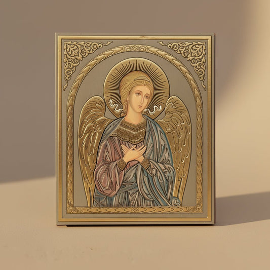 Schutzengel – Orthodoxe Heiligenikone 12x10 cm - svetazvezda