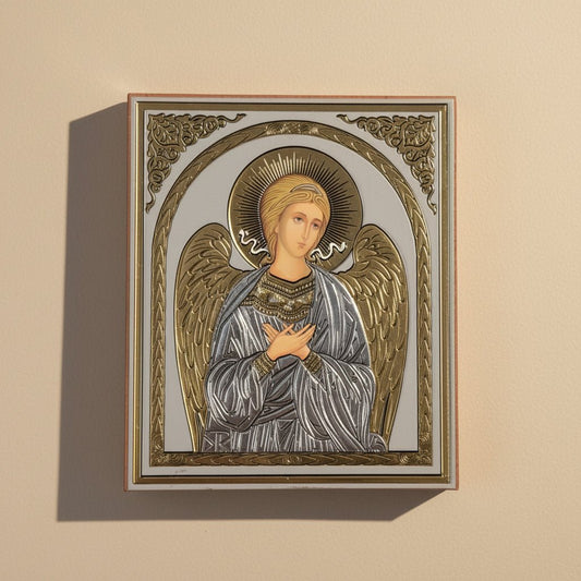 Schutzengel – Orthodoxe Heiligenikone 12x10 cm - svetazvezda