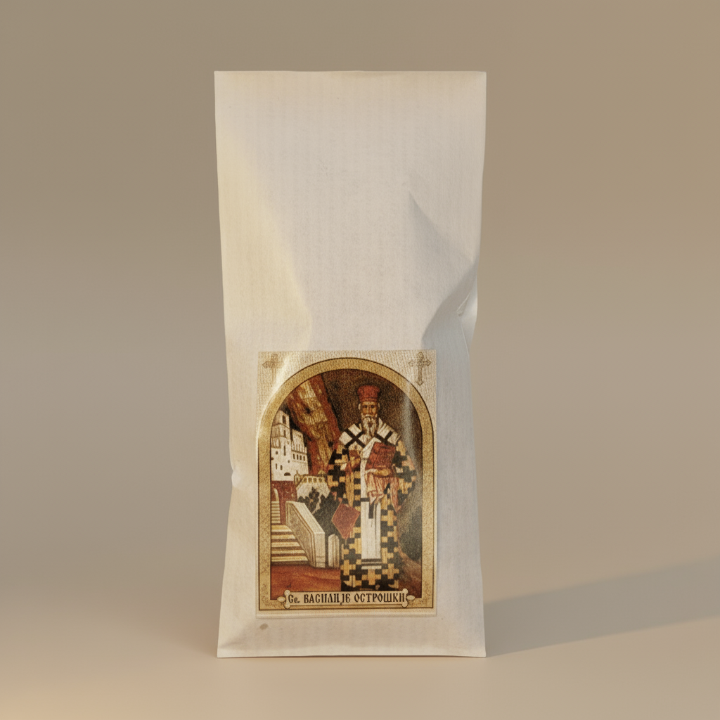 Serbisch - orthodoxer Tamjan mit Heiligenmotiv – 20 g - svetazvezda