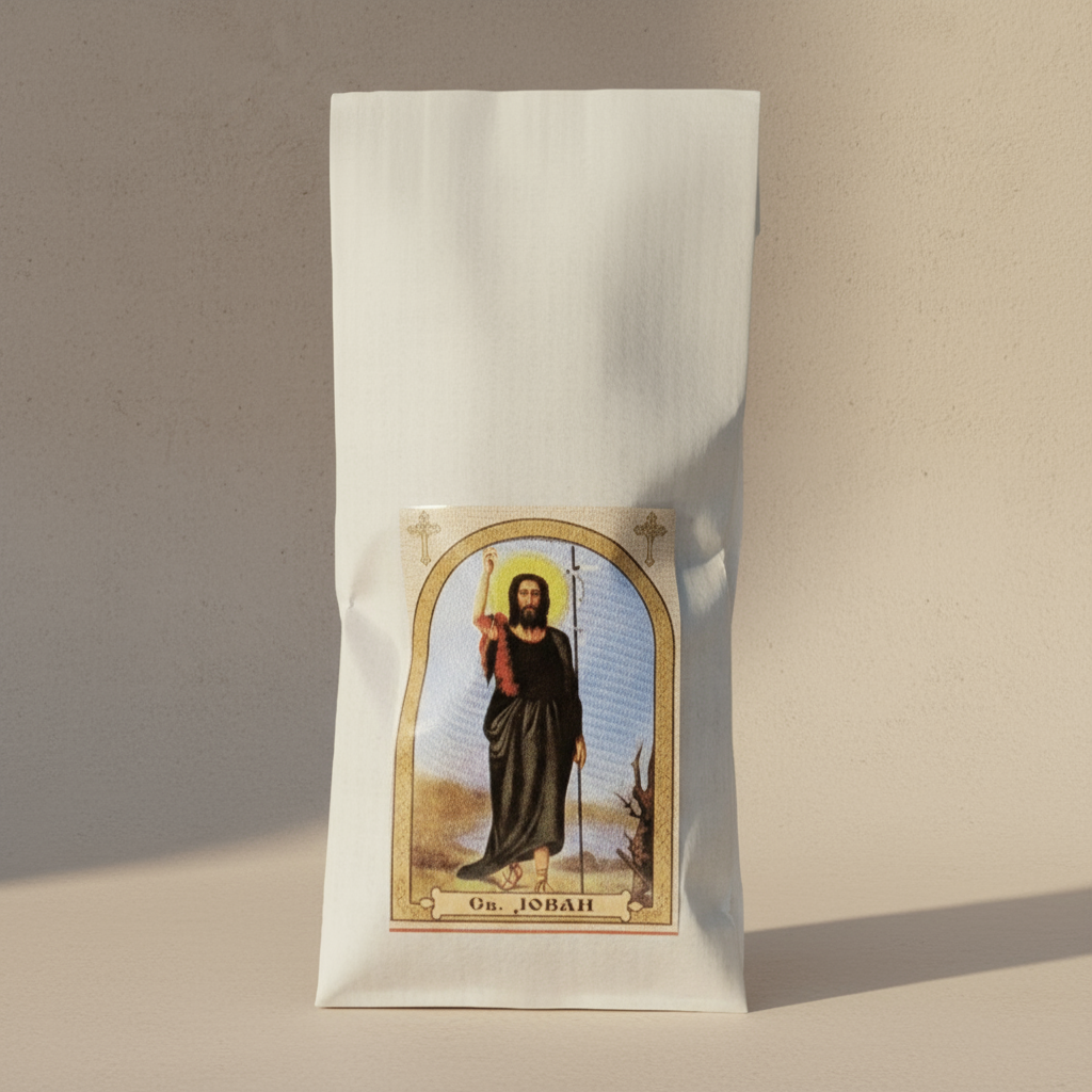 Serbisch - orthodoxer Tamjan mit Heiligenmotiv – 20 g - svetazvezda