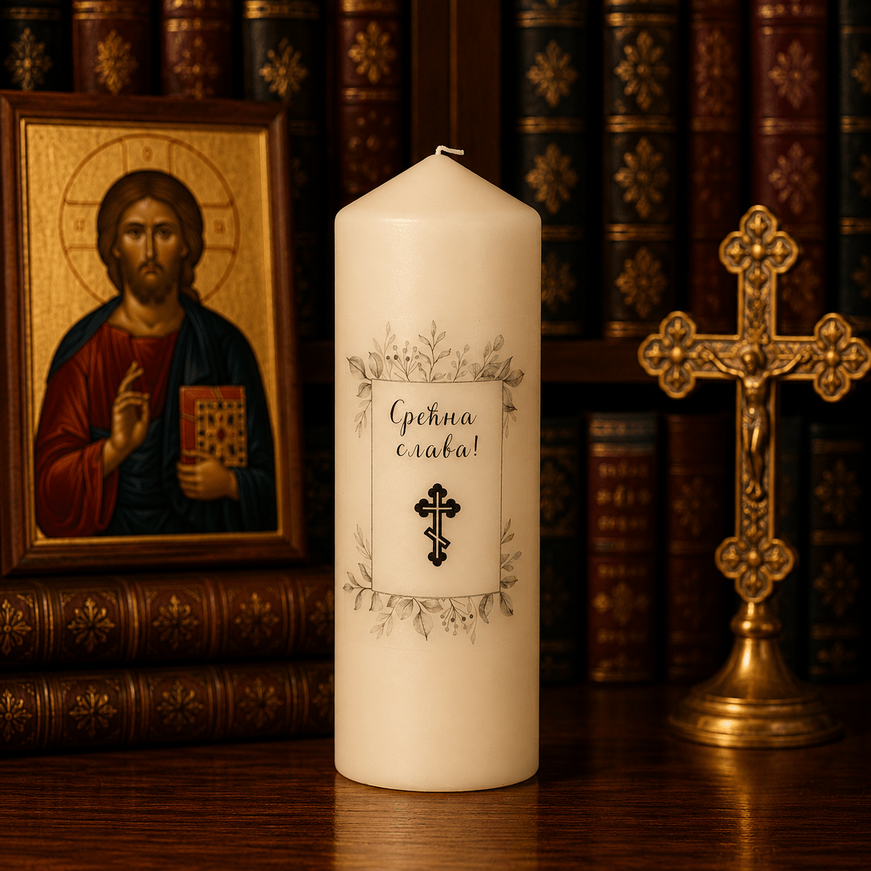 Slava-Kerze – Ein Licht für das heilige serbisch-orthodoxe Slava-Fest - svetazvezda