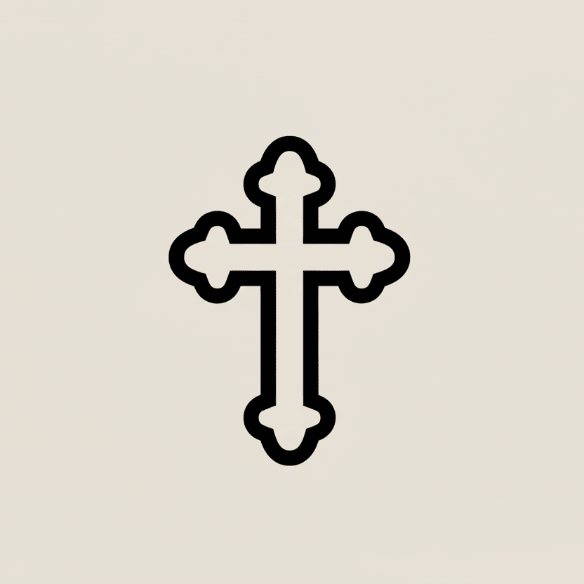Sticker Orthodoxes Kreuz 3 - svetazvezda