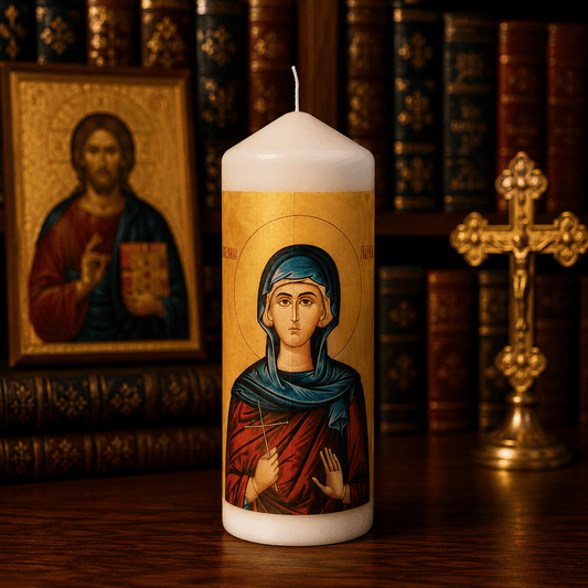 Sveta Petka – Serbisch-orthodoxe Schutzkerze für Gebet, Heilung und Slava - svetazvezda