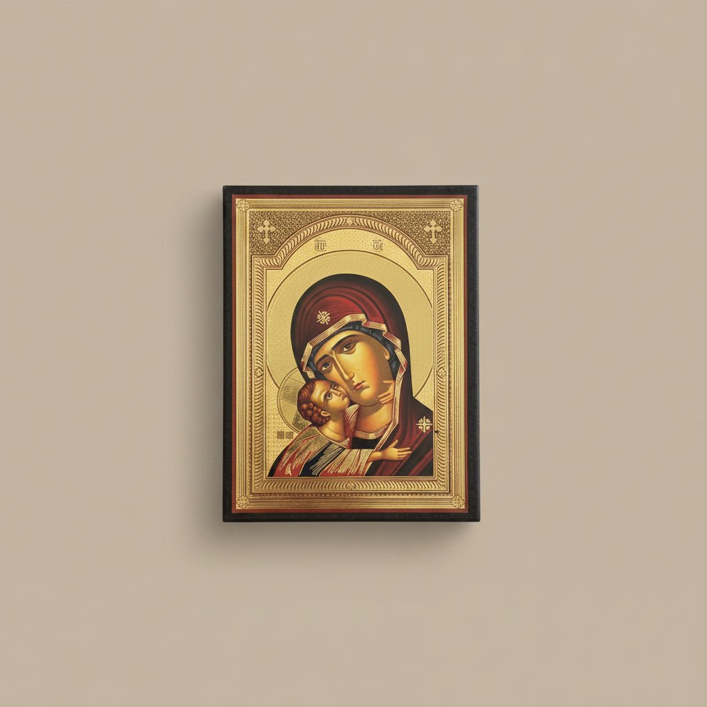 Svetazvezda Ikone Bogorodica Umilenie (15 x 11,5 cm) - svetazvezda
