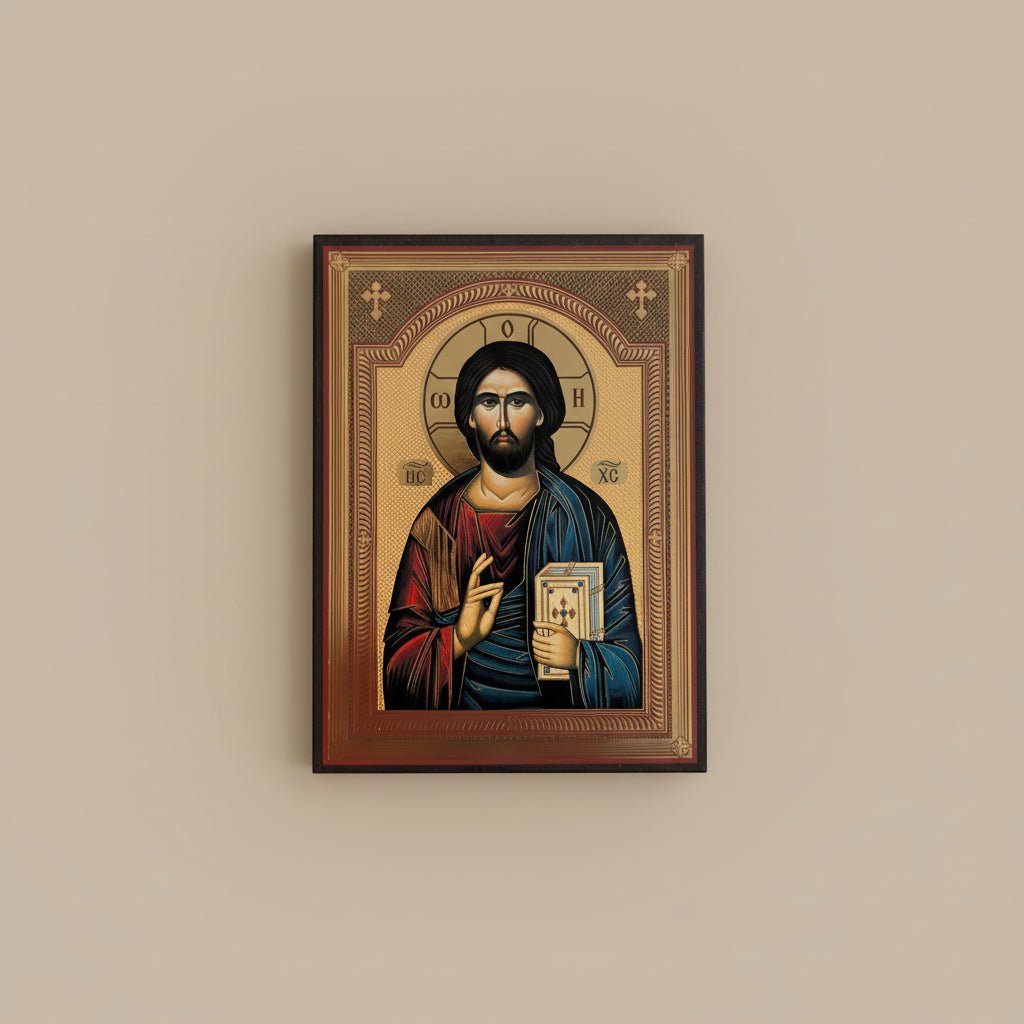 Svetazvezda Ikone Isus Hristos (21 x 15,5 cm) - svetazvezda