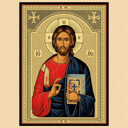 Svetazvezda Ikone Isus Hristos - svetazvezda