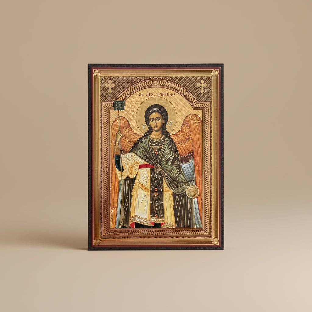 Svetazvezda Ikone Sveti Arhangel Gavrilo (21 x 15,5 cm) - svetazvezda