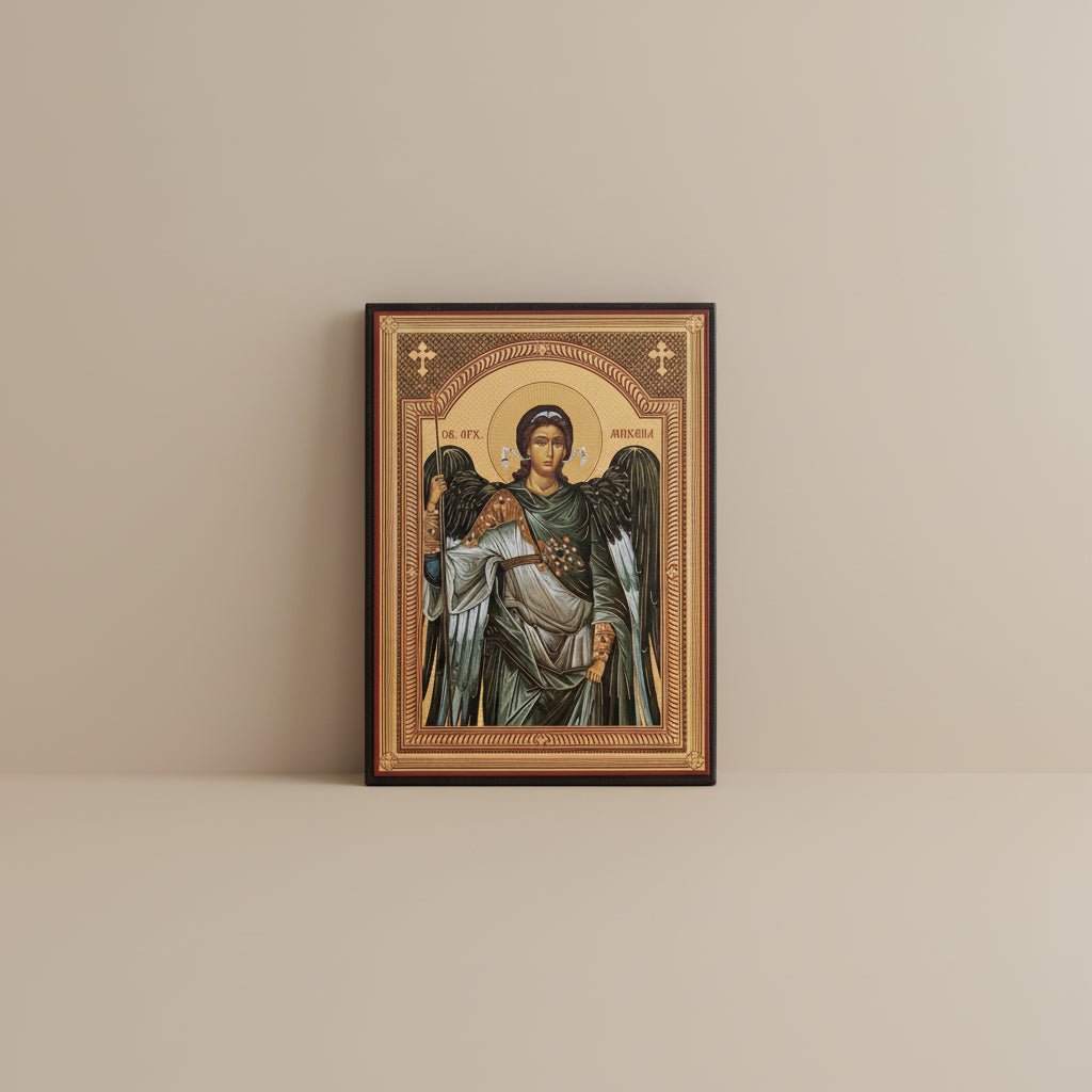 Svetazvezda Ikone Sveti Arhangel Mihailo (21 x 15,5 cm) - svetazvezda