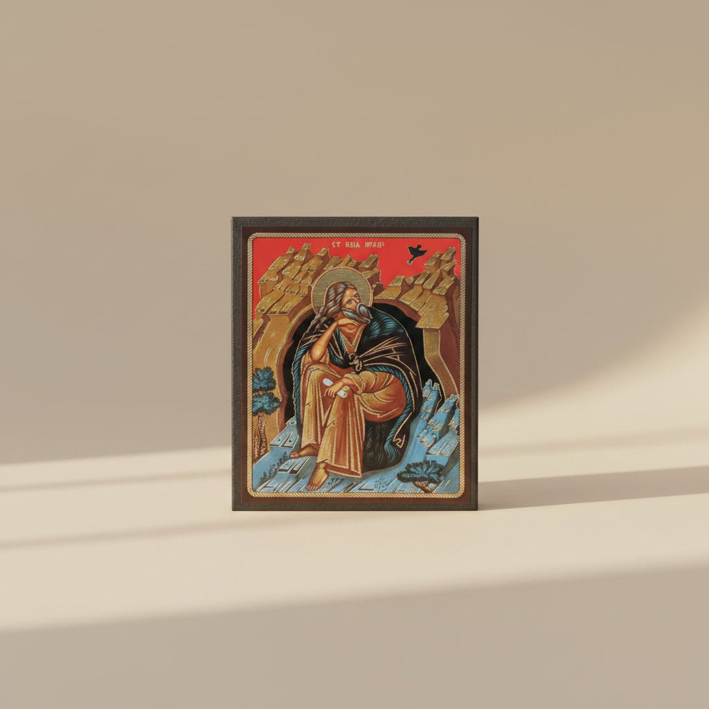 Svetazvezda Ikone Sveti Ilija Prorok (13 x 11 cm) - svetazvezda