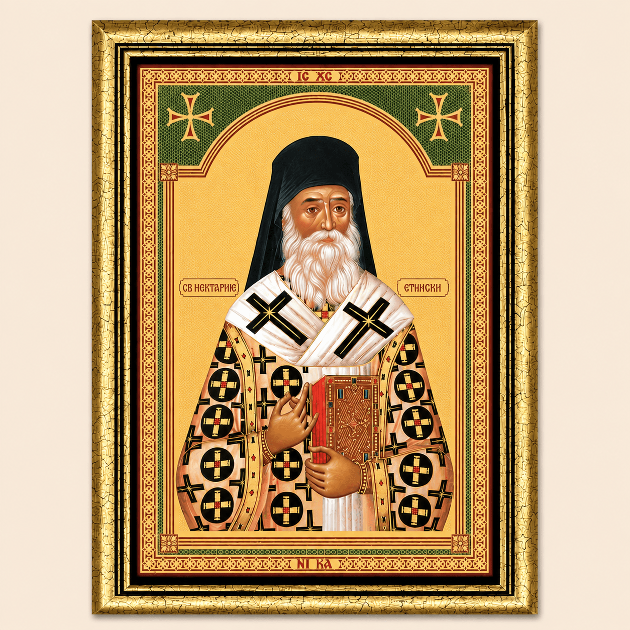 Svetazvezda Ikone Sveti Nektarije - svetazvezda