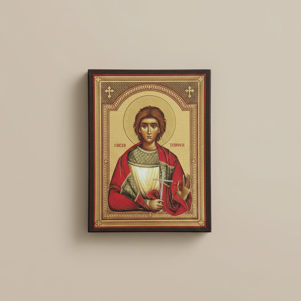 Svetazvezda Ikone Sveti Trifun (15 x 11,5 cm) - svetazvezda