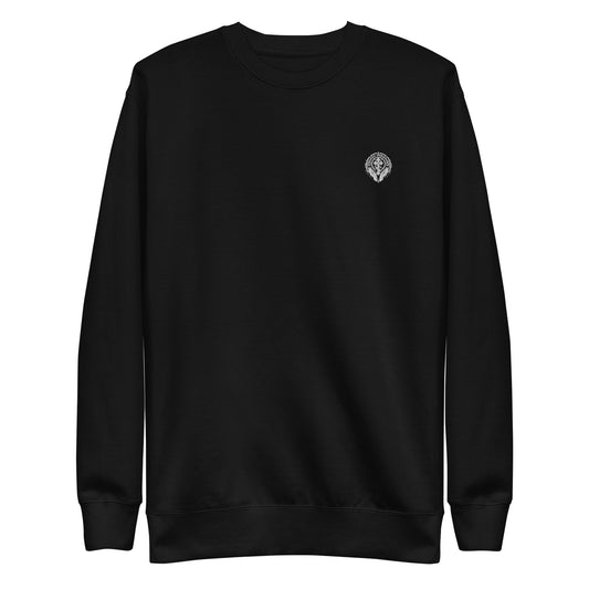 SVETAZVEZDA Unisex Sweatshirt mit gesticktem Logo - svetazvezda