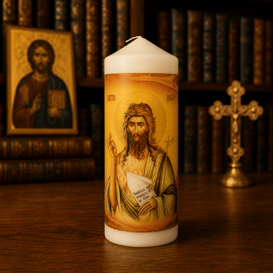Sveti Jovan – Serbisch-orthodoxe Kerze für Erneuerung und Wahrheit - svetazvezda
