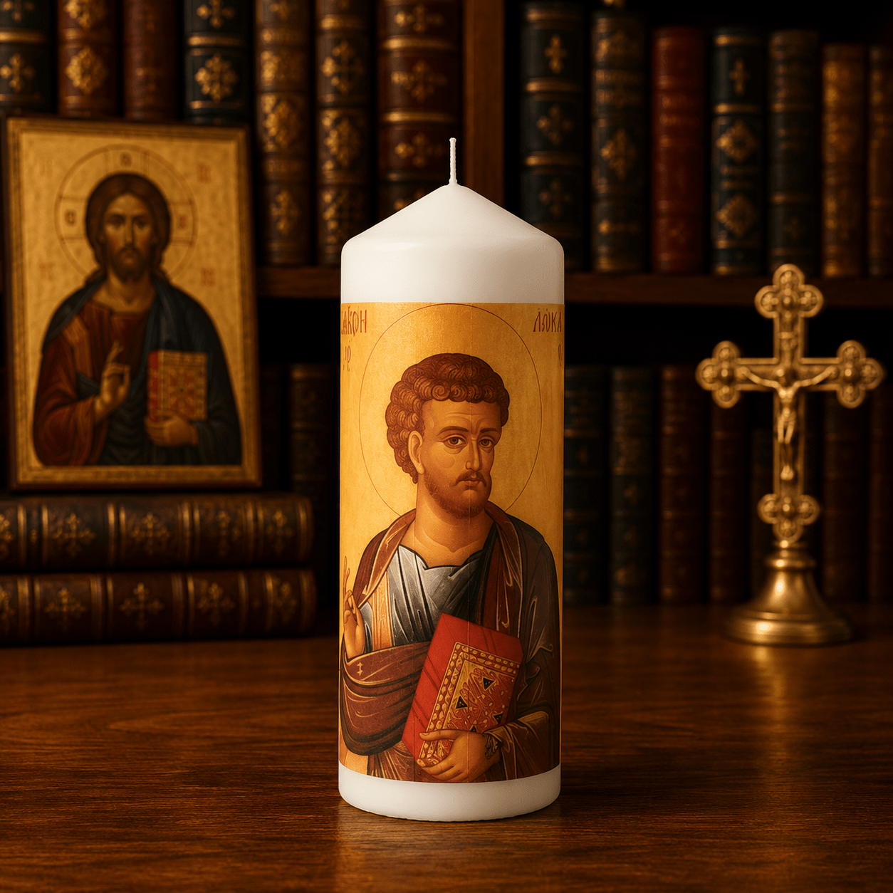 Sveti Luka – Serbisch-orthodoxe Schutzkerze für Gebet, Heilung und Slava - svetazvezda