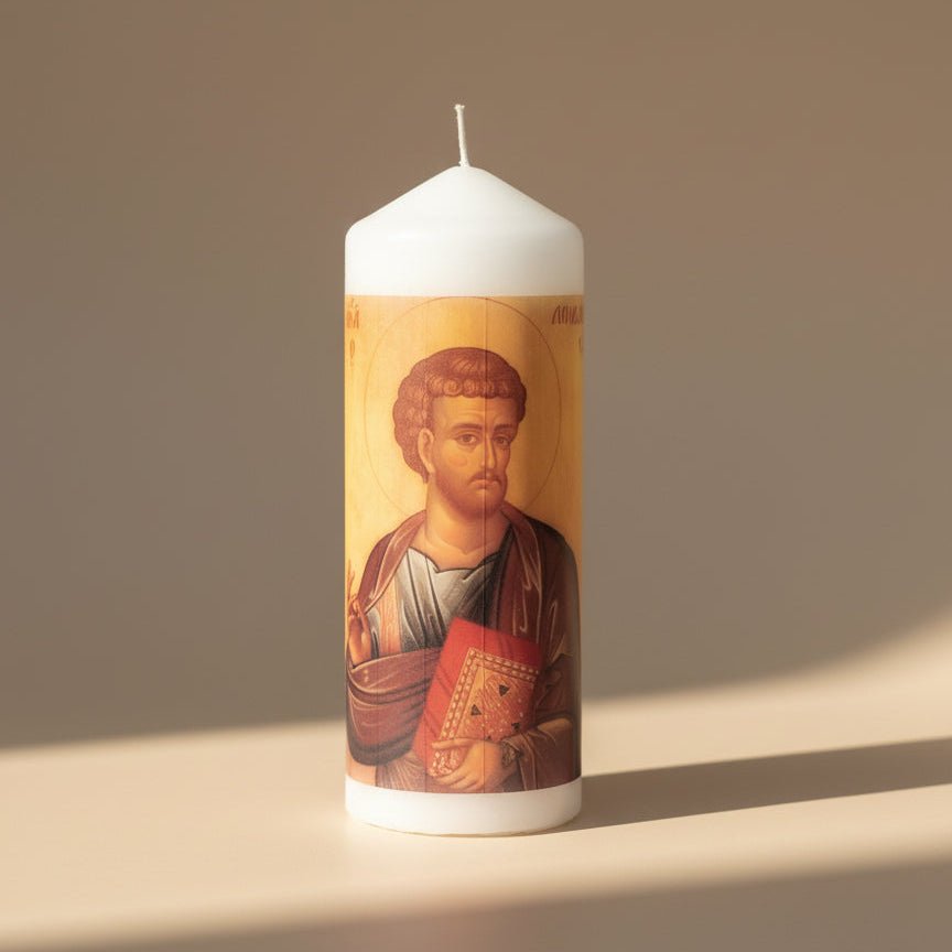 Sveti Luka – Serbisch - orthodoxe Schutzkerze für Gebet, Heilung und Slava - svetazvezda