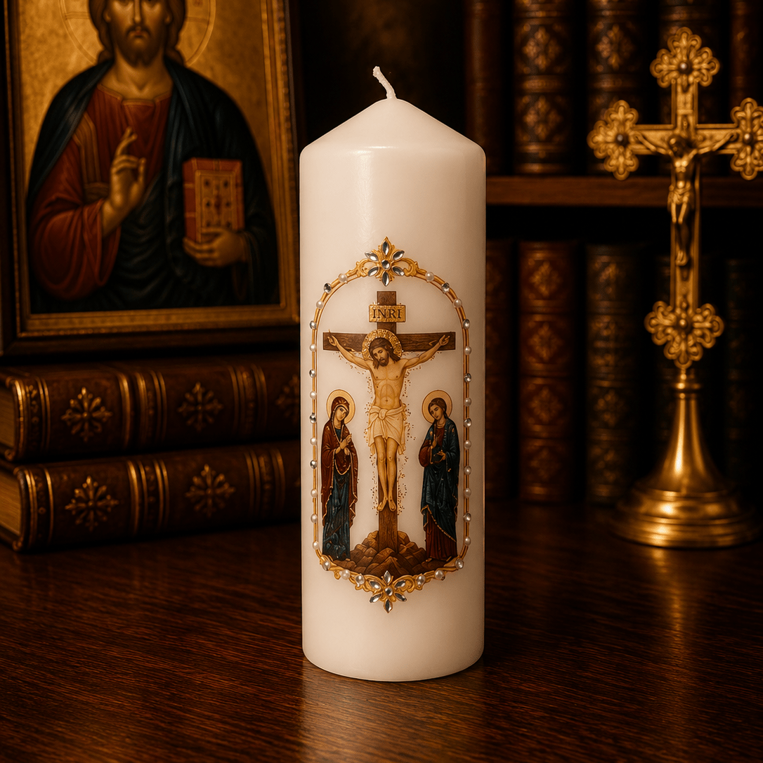 Veliki Petak Kerze – Serbisch-orthodoxe Gebetskerze / 16,5 × 6 cm - svetazvezda