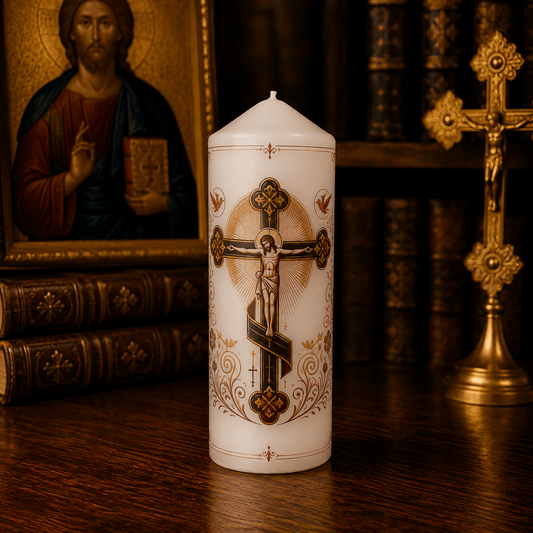 Veliki Petak Kerze – Serbisch-orthodoxe Gebetskerze / 16,5 × 6 cm - svetazvezda